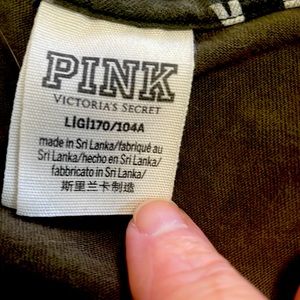 Camo Pink Victoria secret long sleeve shirt good condition no holes or stains